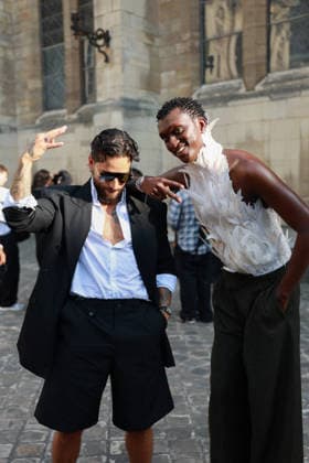 Maluma and Alioune Fall at the EgonLab Men s Ready-to-Wear Spring Summer 2027 Collection fashion show during Paris Fashion Week, June 24, 2026 Florian Lavielle Bestimage Celebrities at the EgonLab Men’s Ready-to-Wear Spring Summer 2027 Collection fashion show during Paris Fashion Week on June 24, 2026, Paris, France  Copyright: xFlorianxLaviellex xBestimagexFlorianxLaviellex xBestimagex