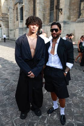 Maluma and Bryant Barnes at the EgonLab Men s Ready-to-Wear Spring Summer 2027 fashion show during Paris Fashion Week, June 24, 2026 Florian Lavielle Bestimage Celebrities at the EgonLab Men’s Ready-to-Wear Spring Summer 2027 Collection fashion show during Paris Fashion Week on June 24, 2026, Paris, France  Copyright: xFlorianxLaviellex xBestimagexFlorianxLaviellex xBestimagex