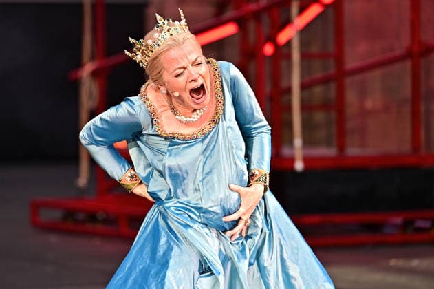 Bad Hersfelder Festspiele - Parzival . Schauspielerin Varia Linnea Sjöström während der Fotoprobe zur Inszenierung Parzival im Rahmen der Bad Hersfelder Festspiele am 24.06.2026 in der Stiftsruine Bad Hersfeld. 20260624MWI129768 *** Bad Hersfeld Festival: Parzival —Actress Varia Linnea Sjöström during the photo shoot for the production of Parzival as part of the Bad Hersfeld Festival on June 24, 2026, at the Bad Hersfeld Abbey Ruins 20260624MWI129768