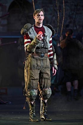 Bad Hersfelder Festspiele - Parzival . Schauspieler Thiess Brammer während der Fotoprobe zur Inszenierung Parzival im Rahmen der Bad Hersfelder Festspiele am 24.06.2026 in der Stiftsruine Bad Hersfeld. 20260624MWI129908 *** Bad Hersfeld Festival: Parzival Actor Thiess Brammer during the photo shoot for the production of Parzival as part of the Bad Hersfeld Festival on June 24, 2026, at the Bad Hersfeld Abbey Ruins 20260624MWI129908