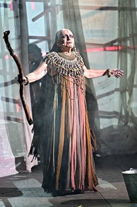 Bad Hersfelder Festspiele - Parzival . Schauspielerin Melita Jurisic während der Fotoprobe zur Inszenierung Parzival im Rahmen der Bad Hersfelder Festspiele am 24.06.2026 in der Stiftsruine Bad Hersfeld. 20260624MWI130097 *** Bad Hersfeld Festival: Parzival Actress Melita Jurisic during the photo shoot for the production of Parzival as part of the Bad Hersfeld Festival on June 24, 2026, at the Stiftsruine in Bad Hersfeld 20260624MWI130097
