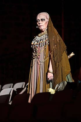 Bad Hersfelder Festspiele - Parzival . Schauspielerin Melita Jurisic während der Fotoprobe zur Inszenierung Parzival im Rahmen der Bad Hersfelder Festspiele am 24.06.2026 in der Stiftsruine Bad Hersfeld. 20260624MWI130169 *** Bad Hersfeld Festival: Parzival Actress Melita Jurisic during the photo shoot for the production of Parzival as part of the Bad Hersfeld Festival on June 24, 2026, at the Bad Hersfeld Abbey Ruins 20260624MWI130169