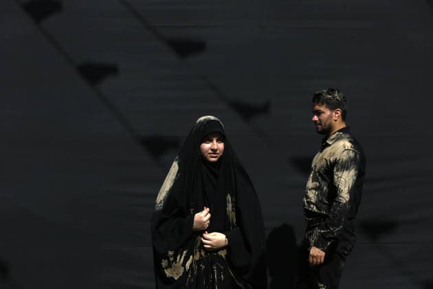 Mourners commemorate Karbala martyrs on Ashura in Iran??????? TEHRAN, IRAN - JUNE 25: Members of the Lur ethnic community take part in the traditional Gil-mali (mud-smearing) ritual during Ashura commemorations at Osshaghol Abbas Hosseiniyeh in Tehran, Iran, on June 25, 2026. Marking the anniversary of the martyrdom of Imam Hussein, the grandson of Prophet Muhammad, and his 72 companions in Karbala, participants covered themselves in mud as a sign of mourning and remembrance. Fatemeh Bahrami Anadolu Tehran Iran. Editorial use only. Please get in touch for any other usage.  Copyright: x2026xAnadoluxFatemehxBahramix