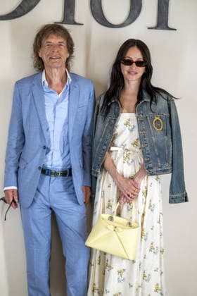 Mick Jagger and his partner Melanie Hamrik at the Dior fashion show Mick Jagger and Melanie Hamrik attend the Dior show during Paris Fashion Week 457633 2026 06 24 Jagger, Mick Rolling Stones  Copyright: xStephanexKossmannx xStarfacex STAR_457633_005