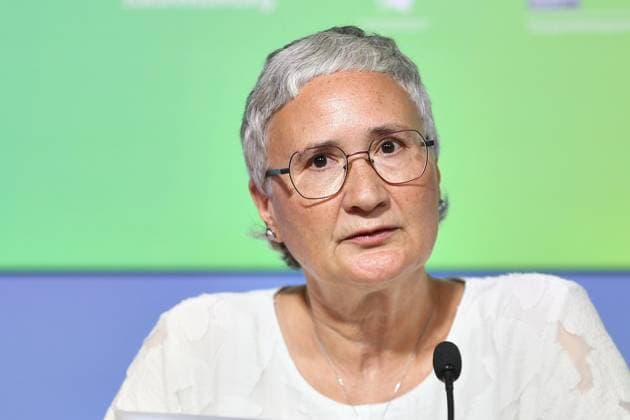 Berlin, Deutschland, 25.06.2026: Haus der Bundespressekonferenz: Pressekonferenz: Care Navigation - Die Zukunft der Hilfsmittelversorgung - Vorstellung der Hilfsmittelstudie 2026: Ruth Justen *** Berlin, Germany, June 25, 2026, Federal Press Conference Center, Press Conference: Care Navigation—The Future of Assistive Device Provision, Presentation of the 2026 Assistive Device Study, Ruth Justen Copyright: xdtsxNachrichtenagenturx dts_125017