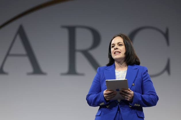 Kate Forbes speaks at the Alliance for Responsible Citizenship Conference 2026. Image Licensed to Parsons Media. 25 06 2026. London, United Kingdom. The Alliance for Responsible Citizenship Conference 2026.  Copyright: xAndrewxParsonsx xParsonsxMediax PAR-9218-0029