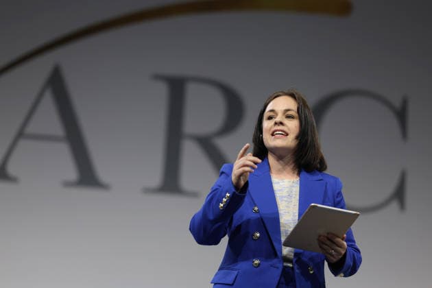 Kate Forbes speaks at the Alliance for Responsible Citizenship Conference 2026. Image Licensed to Parsons Media. 25 06 2026. London, United Kingdom. The Alliance for Responsible Citizenship Conference 2026.  Copyright: xAndrewxParsonsx xParsonsxMediax PAR-9218-0030
