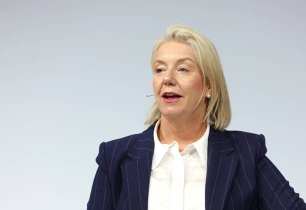 Bridget McKenzie onstage at the Alliance for Responsible Citizenship Conference 2026. Image Licensed to Parsons Media. 25 06 2026. London, United Kingdom. The Alliance for Responsible Citizenship Conference 2026.  Copyright: xAndrewxParsonsx xParsonsxMediax PAR-9218-0053