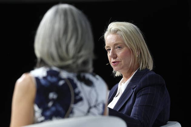 Bridget McKenzie onstage at the Alliance for Responsible Citizenship Conference 2026. Image Licensed to Parsons Media. 25 06 2026. London, United Kingdom. The Alliance for Responsible Citizenship Conference 2026.  Copyright: xAndrewxParsonsx xParsonsxMediax PAR-9218-0056