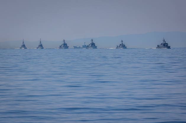 Combat Power 26 - Croatia Military Exercise Croatian Armed Forces personnel take part in the naval segment of the Combat Power 26 international joint military exercise at the Zirje naval training area near Primosten on June 25, 2026 in Croatia. The exercise features vessels of the Croatian Navy, Rafale multirole fighter aircraft of the Croatian Air Force, air defence systems, artillery units, and special forces demonstrating the Croatian Armed Forces capabilities for maritime combat operations.  ZvonimirxBarisin PIXSELL