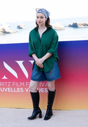 Biarritz Film Festival New Waves Photocall on June 25: Actress Mara Taquin attends the photocall for her latest film, *Sanguine*, during the New Waves Biarritz Film Festival 457638 2026 06 25 France  Copyright: xIvankaxVoisinx xStarfacex STAR_457638_021