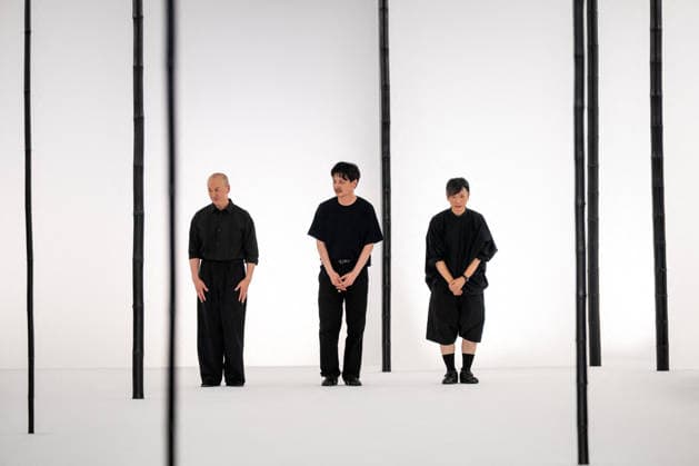 PFW - Issey Miyake - Runway Yuki Itakura, Sen Kawahara, Nobutaka Kobayashi and IM Issey Miyake Men Miyake Design Studio team as part of their Menswear Spring-Summer 2027 collection show for fashion house Issey Miyake during Men s Fashion Week in Paris, France, June 25, 2026. Photo by Alexis Jumeau ABACAPRESS.COM Paris France  Copyright: xJumeauxAlexis ABACAx