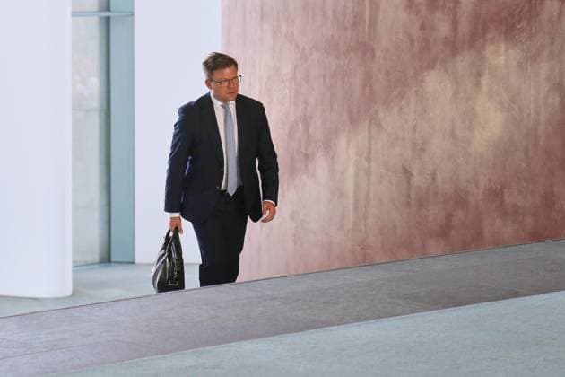 Berlin, Deutschland, 25.06.2026: Bundeskanzleramt: Ministerpräsidentenkonferenz: Bundesminister für Umwelt, Klimaschutz, Naturschutz und nukleare Sicherheit Carsten Schneider (SPD) *** Berlin, Germany, June 25, 2026 Federal Chancellery Conference of Minister Presidents Carsten Schneider, Federal Minister for the Environment, Climate Action, Nature Conservation, and Nuclear Safety (SPD) Copyright: xdtsxNachrichtenagenturx dts_125069
