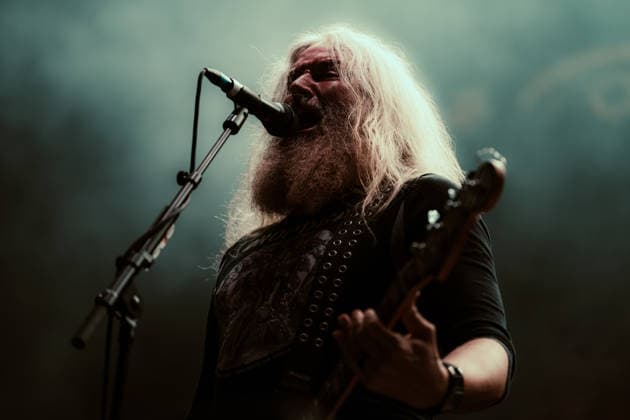 Mastodon live at Copenhell 2026 Copenhagen, Denmark. 24th, June 2026. The American metal band Mastodon performs a live concert during the Danish heavy metal festival Copenhell 2026 in Copenhagen. Here vocalist and bass player Troy Sanders is seen live on stage. Denmark, Copenhagen  Copyright: xGonzalesxPhoto MathiasxKristensenx
