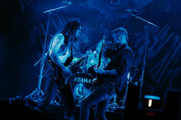 Mastodon live at Copenhell 2026 Copenhagen, Denmark. 24th, June 2026. The American metal band Mastodon performs a live concert during the Danish heavy metal festival Copenhell 2026 in Copenhagen. Here guitarists Nick Johnston (L) and Bill Kelliher (R) are seen live on stage. Denmark, Copenhagen  Copyright: xGonzalesxPhoto MathiasxKristensenx