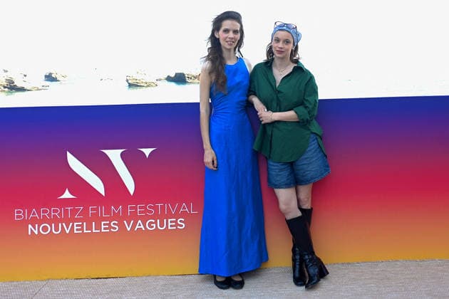 4th Nouvelles Vagues International Biarritz Film Festival Day Three FC Marion Le Corroller, Mara Taquin attend the Sanguine photocall during Day Three Of the 4th Nouvelles Vagues International Biarritz Film Festival on June 25, 2026 in Biarritz, France. Photo by Franck Castel ABACAPRESS.COM Biarritz France  Copyright: xCastelxFranck ABACAx