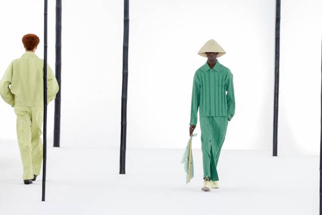 Issey Miyake Ready-to-Wear Men’s Spring Summer 2027 Fashion Show during Paris Fashion Week at the Césure Cultural Center in Paris, France, on June 24, 2026 Bestimage Runway during the Issey Miyake Men’s Spring Summer 2027 fashion show as part of Paris Fashion Week on June 24, 2026 in Paris, France Paris France  Copyright: xAgencex xBestimagexAgencex xBestimagex