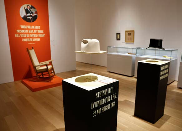 A top hat belonging to Harry Truman is on display at a press review for the free American History Exhibition at Christie s on Thursday, June 25, 2026 in New York City. Christie s New York at 20 Rockefeller Plaza is offering a free, public exhibition of extremely rare items from American history from June 25 until June 30, right before the nation s 250 birthday.  NYP20260625106 JOHNxANGELILLO