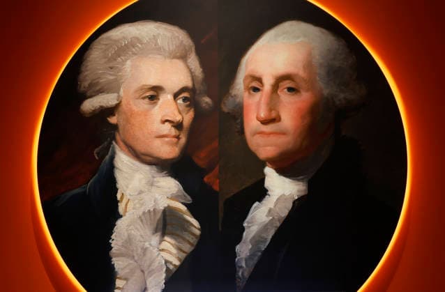 A letter from George Washington to Thomas Jefferson transmitting a copy of the Constitution for his review is on display at a press review for the free American History Exhibition at Christie s on Thursday, June 25, 2026 in New York City. Christie s New York at 20 Rockefeller Plaza is offering a free, public exhibition of extremely rare items from American history from June 25 until June 30, right before the nation s 250 birthday.  NYP20260625111 JOHNxANGELILLO