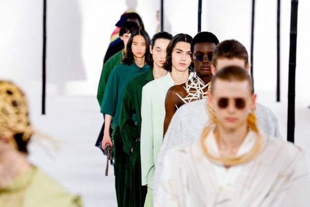 Issey Miyake Ready-to-Wear Men’s Spring Summer 2027 Fashion Show during Paris Fashion Week at the Césure Cultural Center in Paris, France, on June 24, 2026 Bestimage Runway during the Issey Miyake Men’s Spring Summer 2027 fashion show as part of Paris Fashion Week on June 24, 2026 in Paris, France Paris France  Copyright: xAgencex xBestimagexAgencex xBestimagex