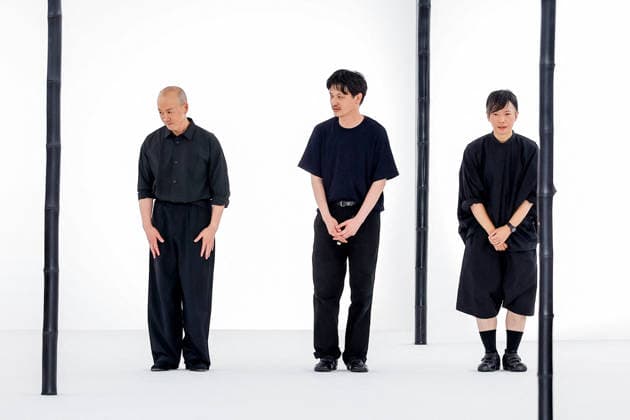 Fashion designers Sen Kawahara, Yuki Itakura, and Nobutaka Kobayashi at the Issey Miyake Ready-to-Wear Men’s Spring Summer 2027 fashion show during Paris Fashion Week at the Césure Cultural Center in Paris, France, on June 24, 2026 Bestimage Designers Sen Kawahara, Yuki Itakura, and Nobutaka Kobayashi on the runway during the Issey Miyake Men’s Spring Summer 2027 fashion show as part of Paris Fashion Week on June 24, 2026, in Paris, France Paris, France  Copyright: xAgencex xBestimagexAgencex xBestimagex