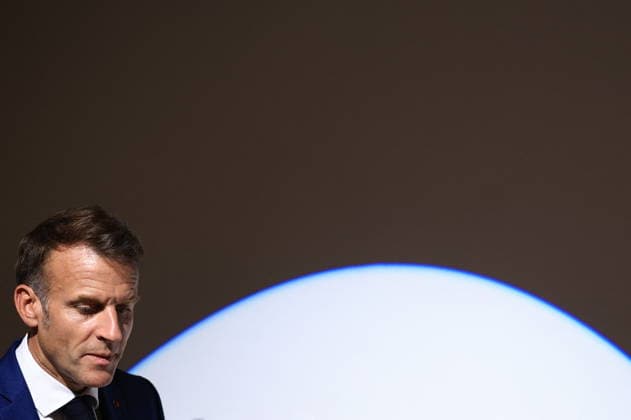 36th Franco-Italian Summit - Antibes French President Emmanuel Macron visits the Picasso Museum as part of a Franco-Italian summit in Antibes, south of France, June 25, 2026. Photo by Manon Cruz Pool ABACAPRESS.COM Antibes France  Copyright: xCruzxManon Pool ABACAx