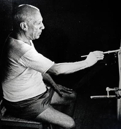 RECORD DATE NOT STATED Photograph of Pablo Picasso Photograph of Pablo Picasso (1881-1973) a Spanish painter, sculptor, printmaker, ceramicist, stage designer, poet, and playwright. Dated 20th century Editorial use only. All other uses to be cleared with the copyright owner (World History Archive), in advance., WHA_102_0447.jpg, Pablo Picasso; Spanish painter; sculptor; printmaker; ceramicist; stage designer; poet; playwright; 20th century; modern art; abstract art; cubism; Spanish artist; famous artist; creative genius; artistic genius; influential artist; Spanish culture; artistic polymath; artistic versatility; avant-garde artist; Spanish heritage; artistic innovation; artistic revolution; artistic mastery; artistic brilliance; artistic Copyright: xx
