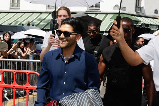 Guest at the Amiri Spring Summer 2027 Men’s Ready-to-Wear show at the Carreau du Temple during Paris Fashion Week (PFW), June 25, 2026 Tiphaine Lebely Bestimage Celebrities at the Amiri Spring Summer 2027 Men’s Ready-to-Wear show at the Carreau du Temple during Paris Fashion Week (PFW) in Paris, France  Copyright: xTiphainexLebelyx xBestimagexTiphainexLebelyx xBestimagex
