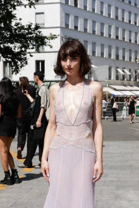 Alice Pagani at the Amiri Spring Summer 2027 Men’s Ready-to-Wear show at the Carreau du Temple during Paris Fashion Week (PFW), June 25, 2026 Tiphaine Lebely Bestimage Celebrities at the Amiri Spring Summer 2027 Men’s Ready-to-Wear show at the Carreau du Temple during Paris Fashion Week (PFW) in Paris, France  Copyright: xTiphainexLebelyx xBestimagexTiphainexLebelyx xBestimagex