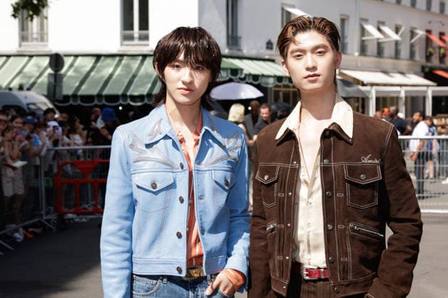 Guest at the Amiri Spring Summer 2027 Men’s Ready-to-Wear show at the Carreau du Temple during Paris Fashion Week (PFW), June 25, 2026 Tiphaine Lebely Bestimage Celebrities at the Amiri Spring Summer 2027 Men’s Ready-to-Wear show at the Carreau du Temple during Paris Fashion Week (PFW) in Paris, France  Copyright: xTiphainexLebelyx xBestimagexTiphainexLebelyx xBestimagex