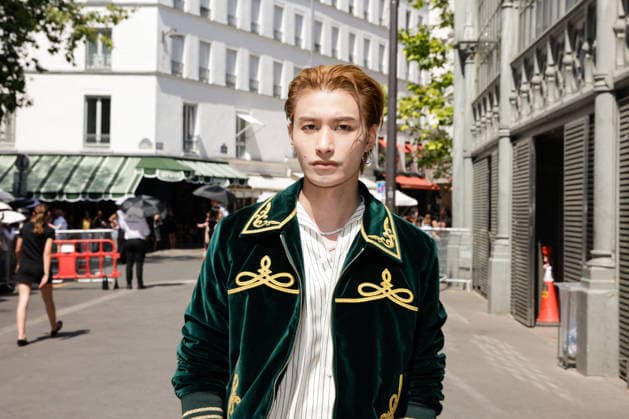 Benzo Li at the Amiri Spring Summer 2027 Men’s Ready-to-Wear show at the Carreau du Temple during Paris Fashion Week (PFW), June 25, 2026 Tiphaine Lebely Bestimage Celebrities at the Amiri Spring Summer 2027 Men’s Ready-to-Wear show at the Carreau du Temple during Paris Fashion Week (PFW) in Paris, France  Copyright: xTiphainexLebelyx xBestimagexTiphainexLebelyx xBestimagex