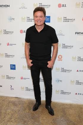 Los Angeles CA June 25: Donny Osmond at The Tabernacle Choir & Orchestra at Temple Sqaure conference on June 25, 2026 Credit: USA  - ZUMAa123 20260625_zaa_a123_058 Copyright: xAdMediax