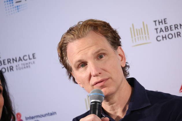 Los Angeles CA June 25: Sebastian Arcelus at The Tabernacle Choir & Orchestra at Temple Sqaure conference on June 25, 2026 Credit: USA  - ZUMAa123 20260625_zaa_a123_061 Copyright: xAdMediax