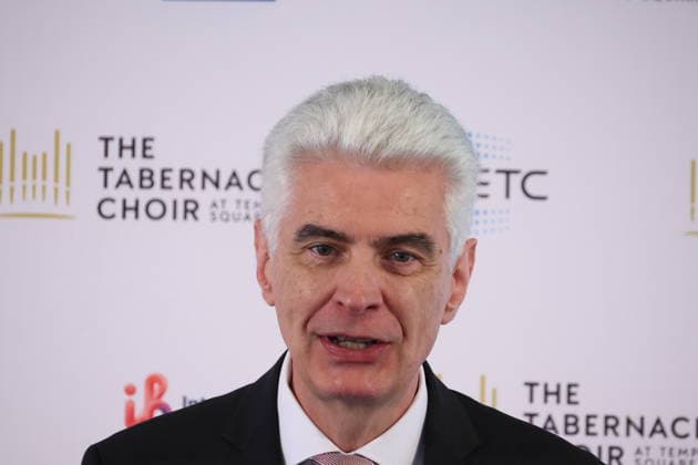 Los Angeles CA June 25: Elder Gerald Causse at The Tabernacle Choir & Orchestra at Temple Sqaure conference on June 25, 2026 Credit: USA  - ZUMAa123 20260625_zaa_a123_062 Copyright: xAdMediax