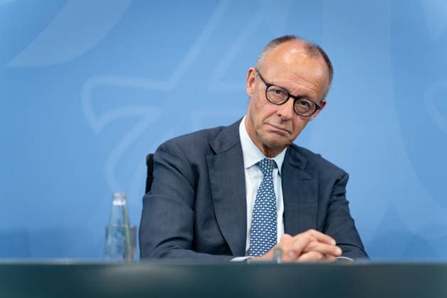 Sitzung, MPK, Berlin MPK, Berlin, Regierungschefinnen und Regierungschefs der Länder, Kanzleramt, Bundeskanzler, Friedrich Merz Berlin Berlin GER *** Meeting, MPK, Berlin MPK, Berlin, Heads of State and Government of the Federal States, Office of the Chancellor, Federal Chancellor, Friedrich Merz Berlin Berlin GER