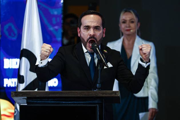 Abelardo de la Espriella officially declared Colombia s President-elect BOGOTA, COLOMBIA - JUNE 25: Colombia s President-elect, Abelardo de la Espriella, delivers a speech after receiving his official certificates during the inauguration ceremony of Abelardo de la Espriella as the new President of Colombia, in Bogota, Colombia, on June 25, 2026. Lucas Aguayo Araos Anadolu Bogota Colombia. Editorial use only. Please get in touch for any other usage.  Copyright: x2026xAnadoluxLucasxAguayoxAraosx