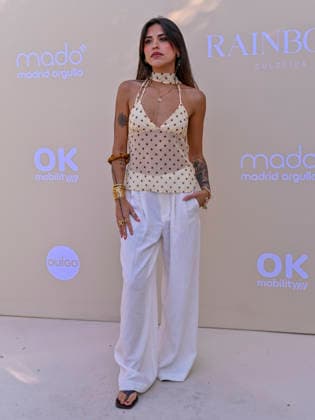 June 25, 2026, Madrid, Madrid, Spain: BELU SANTO attend the photocall for the new edition of DULCEIDA Ã¢â‚¬oe Rainbow Ã¢â‚¬Â as part of the official MADO 2026 program at Las Brasas del Mentidero on June 25, 2026, in Madrid, Spain. Madrid Spain  - ZUMAc312 20260625_zsp_c312_015 Copyright: xOscarxManuelxSanchezx