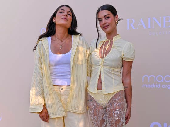 June 25, 2026, Madrid, Madrid, Spain: (L-R) ALBA PAUL and AIDA DOMENECH DULCEIDA attend the photocall for the new edition of DULCEIDA Ã¢â‚¬oe Rainbow Ã¢â‚¬Â as part of the official MADO 2026 program at Las Brasas del Mentidero on June 25, 2026, in Madrid, Spain. Madrid Spain  - ZUMAc312 20260625_zsp_c312_062 Copyright: xOscarxManuelxSanchezx