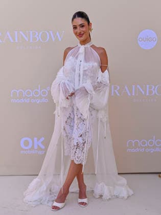 June 25, 2026, Madrid, Madrid, Spain: SARA FRUCTUOSO attend the photocall for the new edition of DULCEIDA Ã¢â‚¬oe Rainbow Ã¢â‚¬Â as part of the official MADO 2026 program at Las Brasas del Mentidero on June 25, 2026, in Madrid, Spain. Madrid Spain  - ZUMAc312 20260625_zsp_c312_082 Copyright: xOscarxManuelxSanchezx