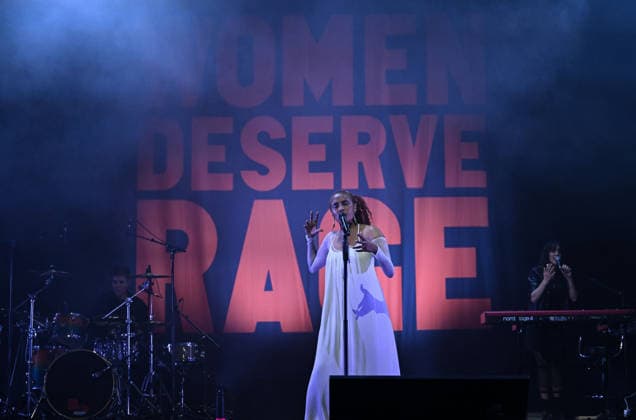Soul Singer Imany performs live at Harbiye Open Air Theatre in Istanbul ISTANBUL, TURKIYE - JUNE 25: Soul singer Imany performs on stage during her Women Deserve Rage European tour at the Harbiye Cemil Topuzlu Open Air Theatre in Istanbul, Turkiye on June 25, 2026. Saffet Azak Anadolu Istanbul Turkey. Editorial use only. Please get in touch for any other usage.  Copyright: x2026xAnadoluxSaffetxAzakx