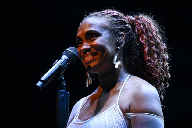 Soul Singer Imany performs live at Harbiye Open Air Theatre in Istanbul ISTANBUL, TURKIYE - JUNE 25: Soul singer Imany performs on stage during her Women Deserve Rage European tour at the Harbiye Cemil Topuzlu Open Air Theatre in Istanbul, Turkiye on June 25, 2026. Saffet Azak Anadolu Istanbul Turkey. Editorial use only. Please get in touch for any other usage.  Copyright: x2026xAnadoluxSaffetxAzakx