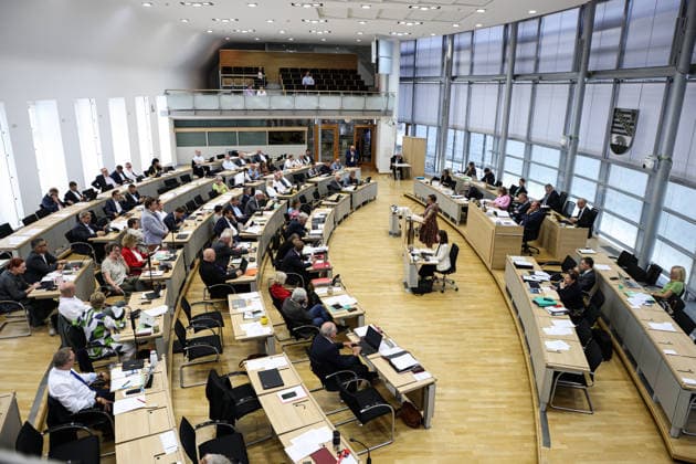 Landtagssitzung im Landtag von Sachsen Anhalt in Magdeburg *** State Parliament Session at the State Parliament of Saxony-Anhalt in Magdeburg