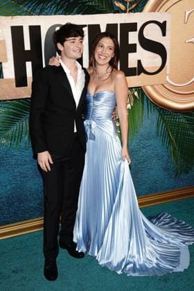 Noah Schnapp, Millie Bobby Brown at arrivals for ENOLA HOLMES 3 Premiere, The Plaza Hotel, New York, NY, June 25, 2026. Photo By: Kristin Callahan Everett Collection ENOLA HOLMES 3 Premiere PUBLICATIONXNOTxINxCANxCHNxFRAxITAxJPNxNORxPOLxRUSxESPxUKxUSA