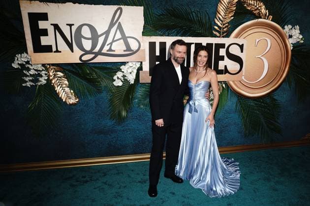 Philip Barantini , Millie Bobby Brown at arrivals for ENOLA HOLMES 3 Premiere, The Plaza Hotel, New York, NY, June 25, 2026. Photo By: Kristin Callahan Everett Collection ENOLA HOLMES 3 Premiere PUBLICATIONXNOTxINxCANxCHNxFRAxITAxJPNxNORxPOLxRUSxESPxUKxUSA