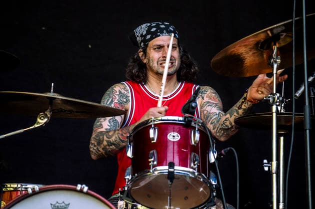 End It live at Copenhell 2026 Copenhagen, Denmark. 25th, June 2026. The American hardcore punk band End It performs a live concert during the Danish heavy metal festival Copenhell 2026 in Copenhagen. Here drummer Chris Gonzalez is seen live on stage. Denmark, Copenhagen  Copyright: xGonzalesxPhoto MathiasxBakxLarsenx