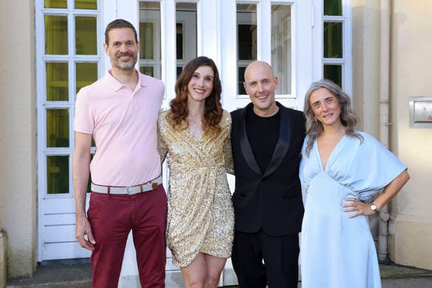 Benjamin Otto, Janina Lin Otto, Oliver Petszokat, Pauline Petszokat, 40 Jahre bonprix-Jubiläumsparty , Curio haus Hamburg, 25.06.2026 *** Benjamin Otto, Janina Lin Otto, Oliver Petszokat, Pauline Petszokat, bonprix 40th Anniversary Party, Curio Haus Hamburg, June 25, 2026