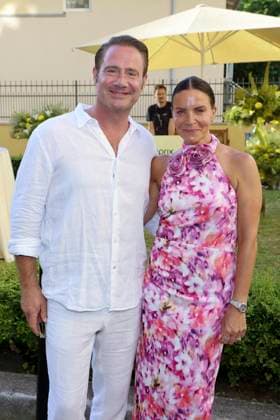 ABB BONPRIX- Julia Roentgen, Sascha Roentgen Schmitz zu Gast bei 40 Jahre bonprix Jubilaeumsparty im Curio Haus am 25.06.2026 in Hamburg Hamburg Deutschland *** ABB BONPRIX Julia Roentgen and Sascha Roentgen Schmitz were guests at the 40th anniversary party for bonprix at the Curio Haus on June 25, 2026, in Hamburg, Germany