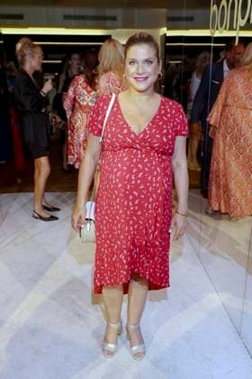 ABB BONPRIX- Jeanette Biedermann schwanger Babybauch zu Gast bei 40 Jahre bonprix Jubilaeumsparty im Curio Haus am 25.06.2026 in Hamburg Hamburg Deutschland *** ABB BONPRIX Jeanette Biedermann, pregnant and showing, attended the 40th anniversary party for bonprix at the Curio Haus on June 25, 2026, in Hamburg, Germany