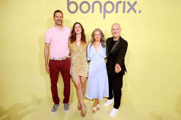 Benjamin Otto, Janina Lin Otto, Pauline Petszokat und Oliver Petszokat bei der Jubiläumsparty 40 Jahre bonprix im Curio Haus. Hamburg, 25.06.2026 *** Benjamin Otto, Janina Lin Otto, Pauline Petszokat, and Oliver Petszokat at the 40th-anniversary party for bonprix at the Curio Haus in Hamburg, June 25, 2026 Foto:xgbrcix xFuturexImagex bonprix_6612