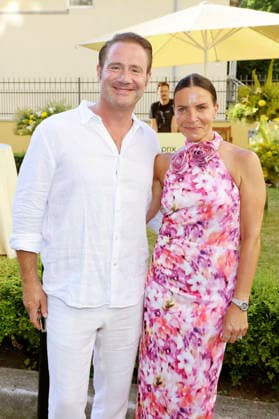 Sasha mit Ehefrau Julia Röntgen bei der Jubiläumsparty 40 Jahre bonprix im Curio Haus. Hamburg, 25.06.2026 *** Sasha with his wife Julia Röntgen at the 40th-anniversary party for bonprix at the Curio Haus in Hamburg, June 25, 2026 Foto:xgbrcix xFuturexImagex bonprix_6627